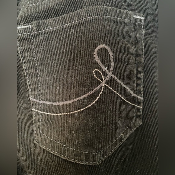 Loft Brown corduroy original boot cut pants. Size 2 - Picture 4 of 6